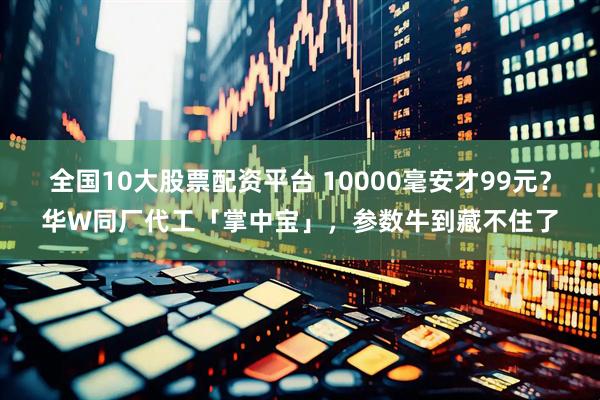 全国10大股票配资平台 10000毫安才99元？华W同厂代工「掌中宝」，参数牛到藏不住了